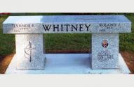 Wisconsin Cemetery Memorial Benches Granite Cremation
